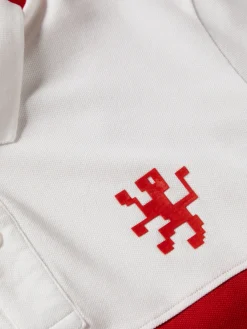 Polo bicolor slim fit|LION OF PORCHES New