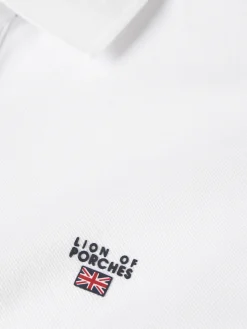 Polo clássico regular fit|LION OF PORCHES Flash Sale