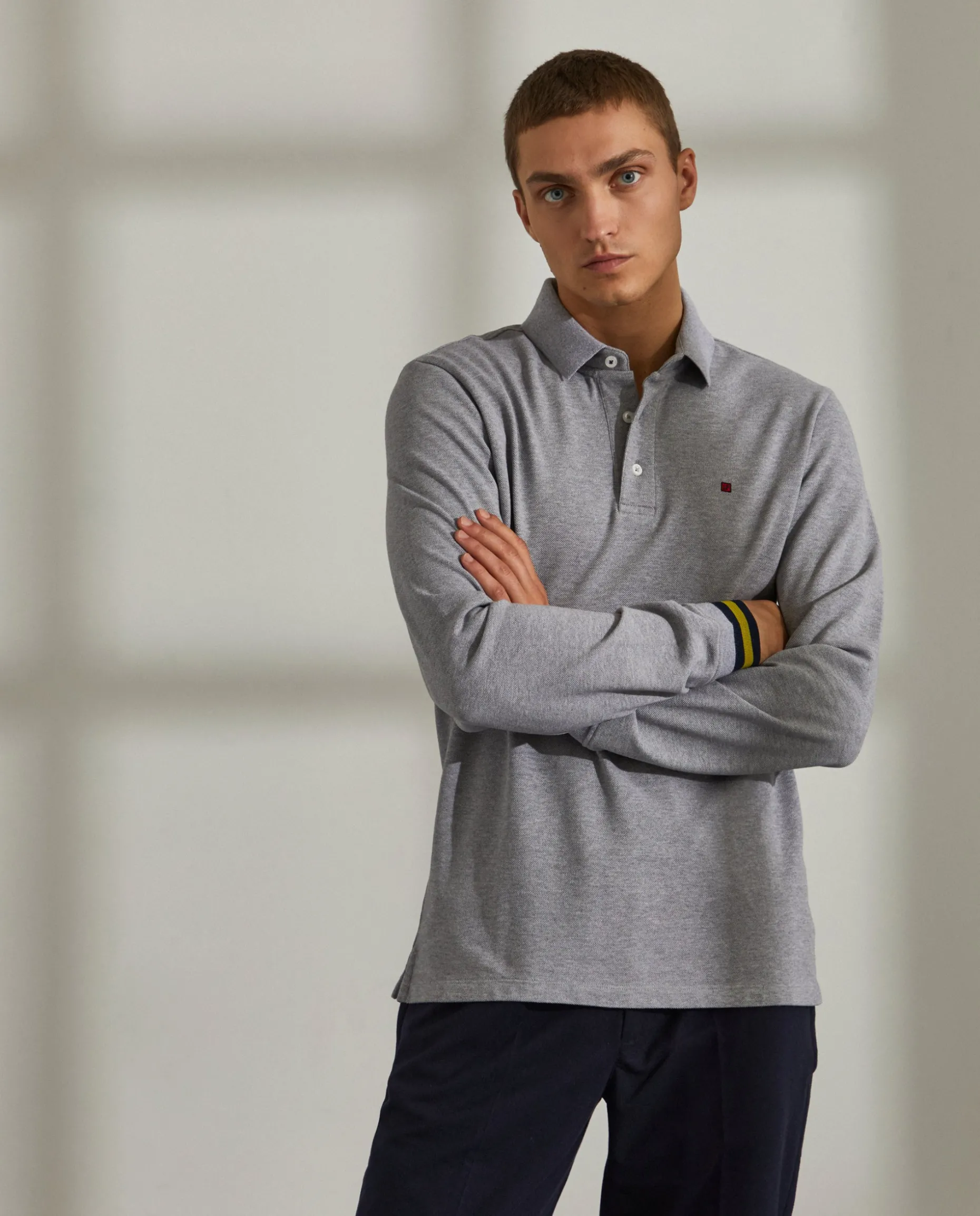 Polo de manga comprida|LION OF PORCHES Cheap
