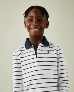 Polo de manga comprida às riscas|LION OF PORCHES Cheap