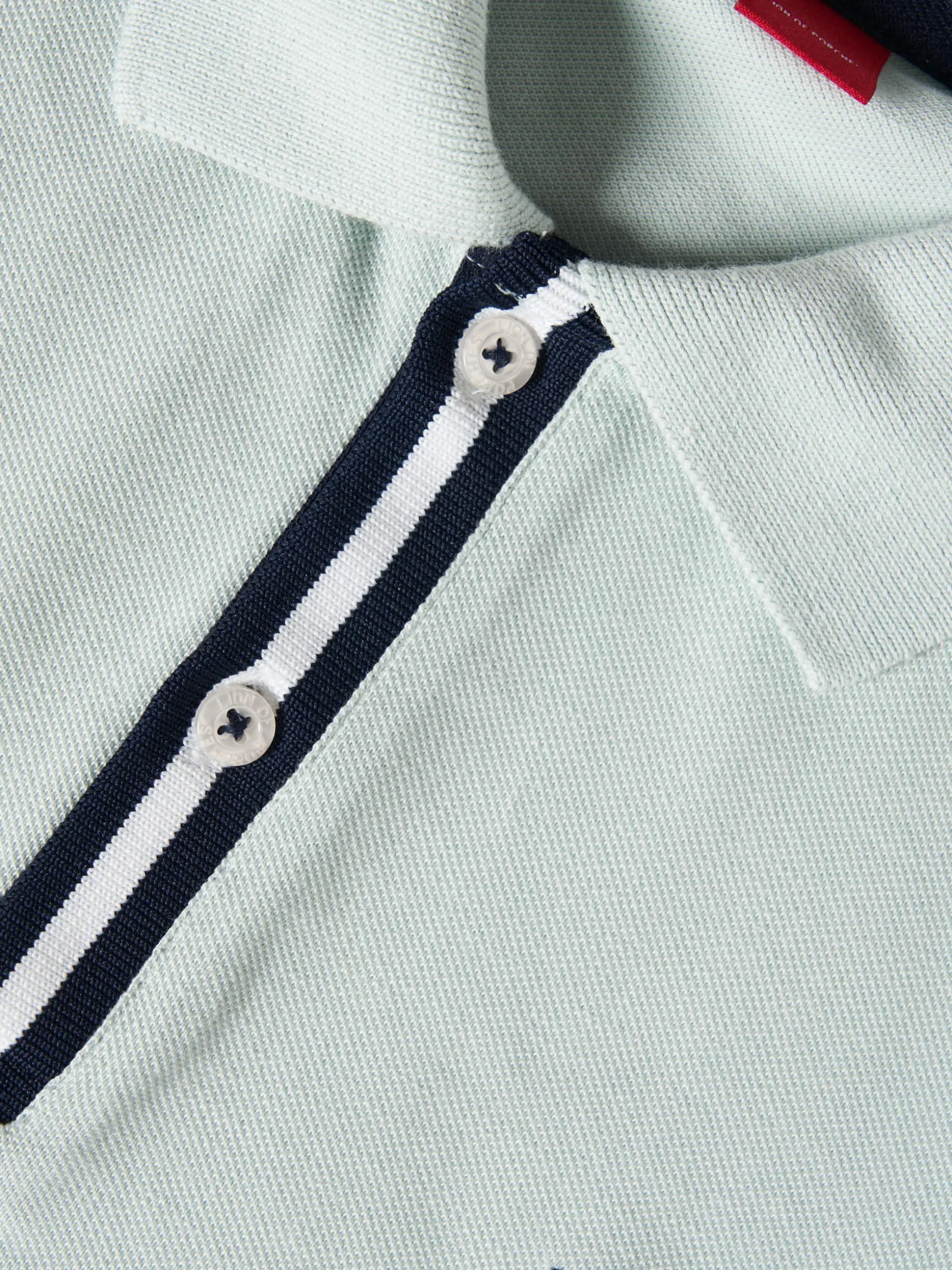 Polo manga curta em algodão com riscas|LION OF PORCHES Best Sale