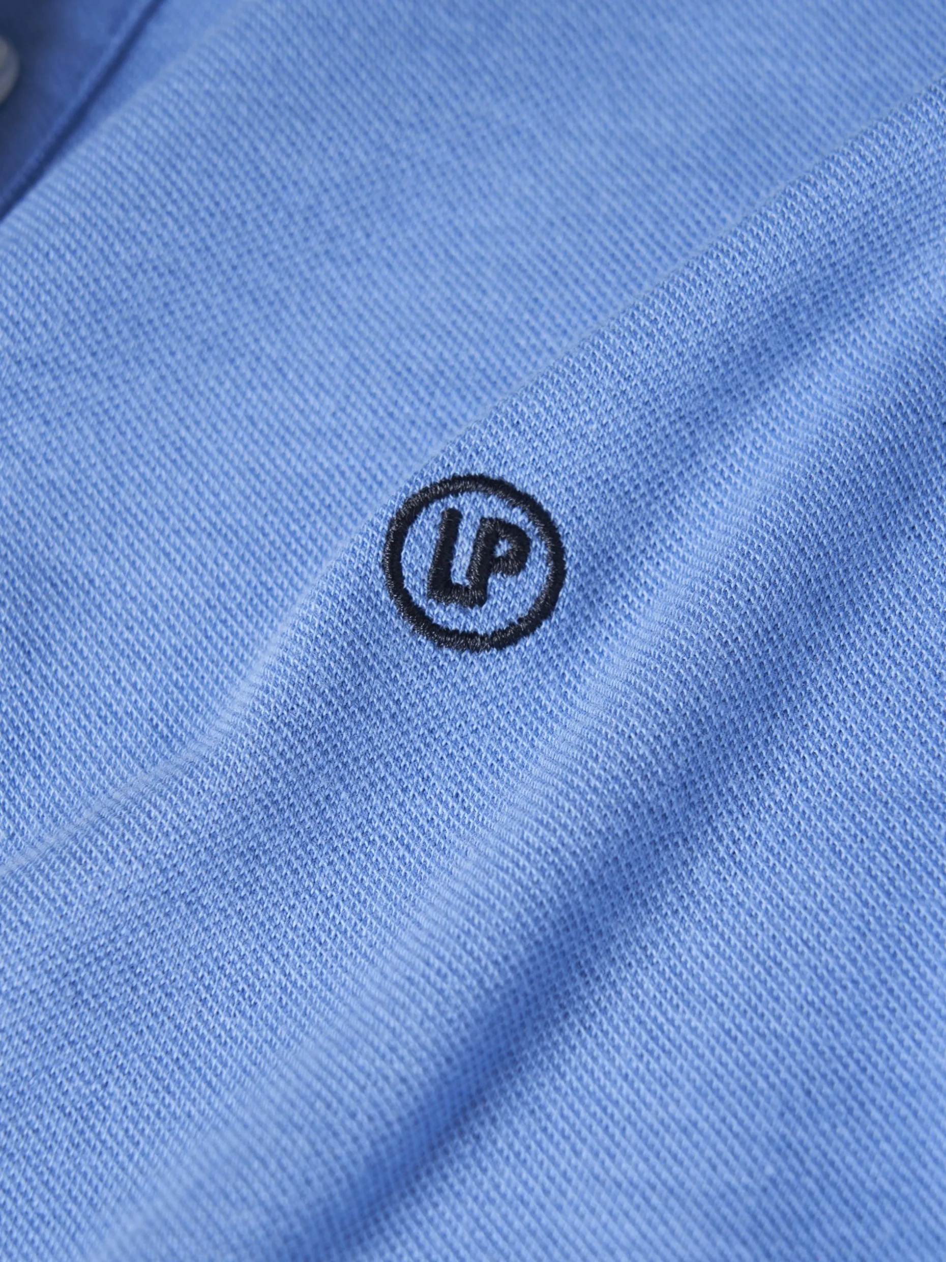 Polo piqué bicolor em algodão|LION OF PORCHES Best Sale