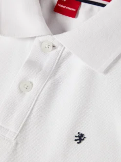 Polo piqué de algodão|LION OF PORCHES Shop
