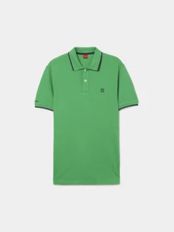 Polo piqué em algodão|LION OF PORCHES Shop