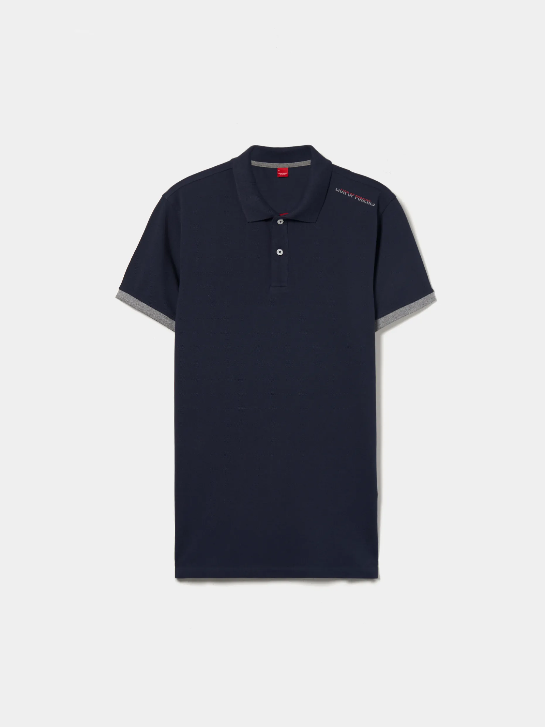 Polo piqué em algodão|LION OF PORCHES Hot