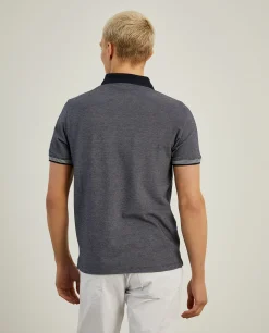 Polo piqué em malha bicolor|LION OF PORCHES Shop