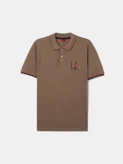 Polo piqué regular fit|LION OF PORCHES Best Sale