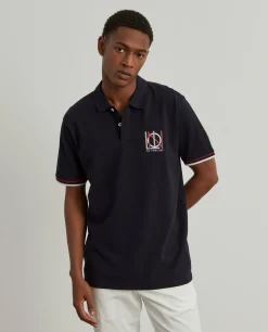 Polo piqué regular fit|LION OF PORCHES Flash Sale