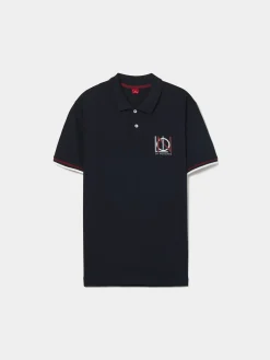 Polo piqué regular fit|LION OF PORCHES Flash Sale