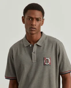 Polo piqué regular fit|LION OF PORCHES Flash Sale