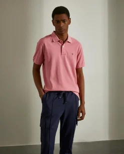 Polo piqué regular fit|LION OF PORCHES Store