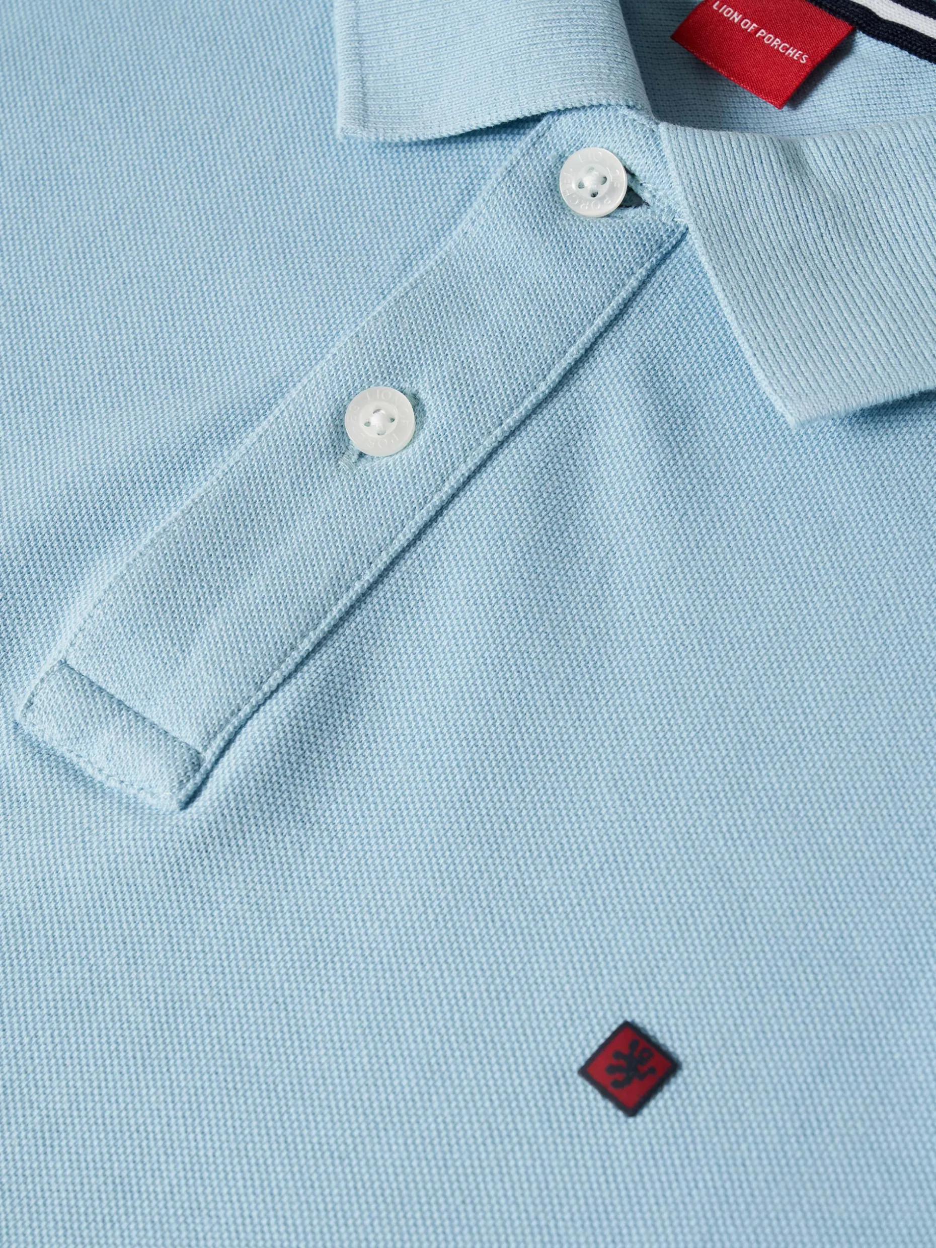 Polo piqué regular fit|LION OF PORCHES Cheap