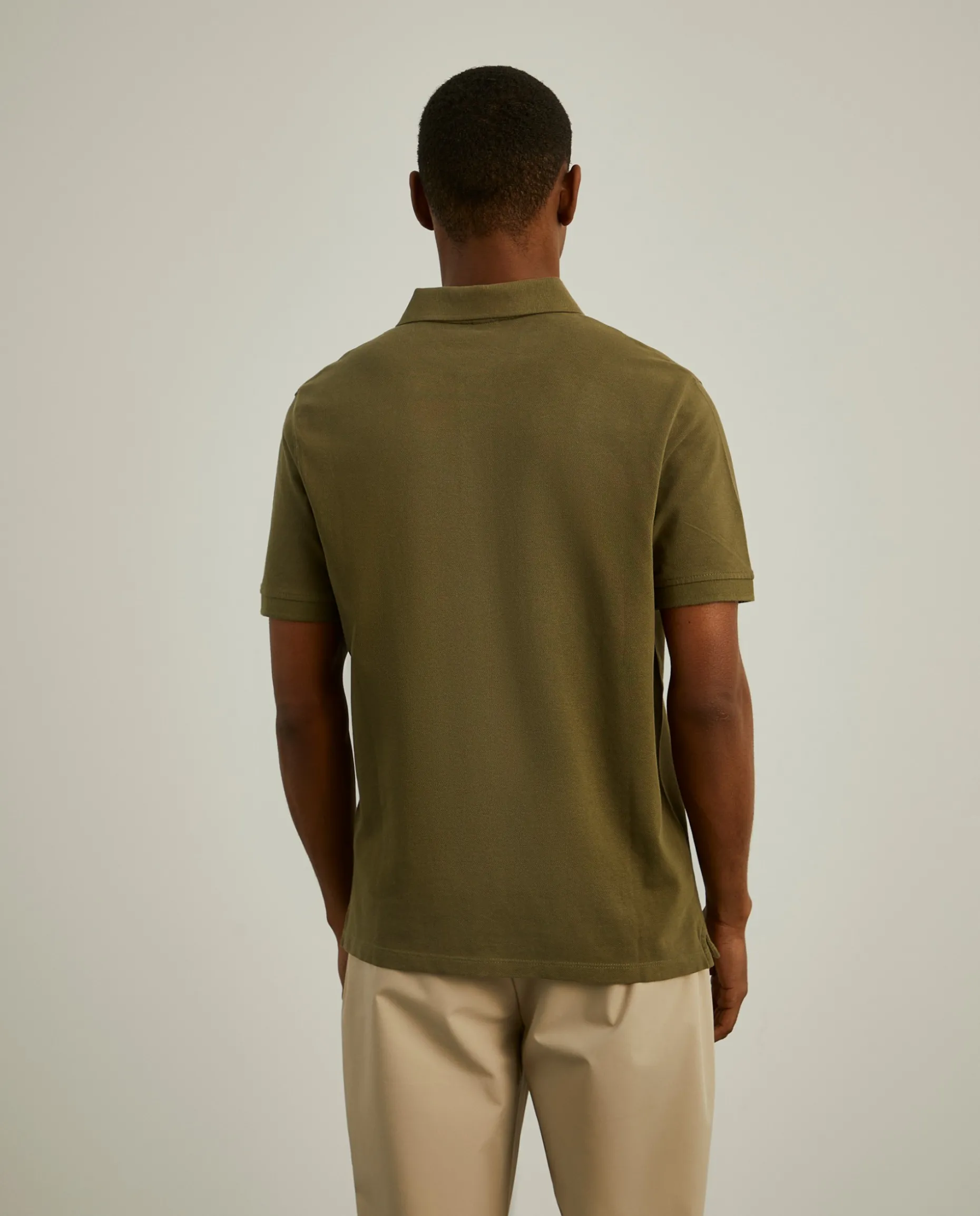 Polo piqué regular fit|LION OF PORCHES Cheap