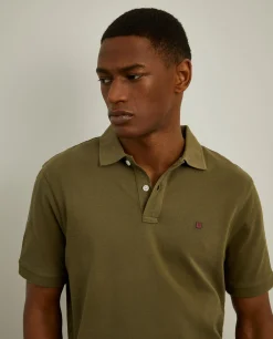 Polo piqué regular fit|LION OF PORCHES Cheap