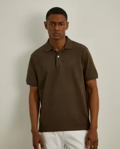 Polo piqué regular fit|LION OF PORCHES Cheap
