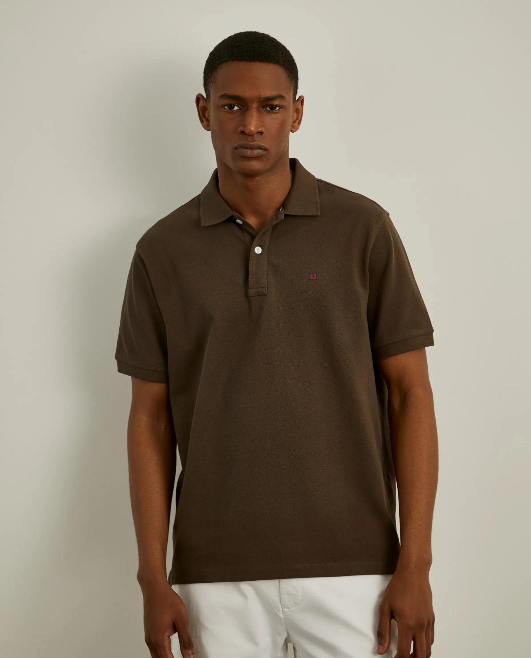 Polo piqué regular fit|LION OF PORCHES Cheap