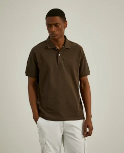 Polo piqué regular fit|LION OF PORCHES Cheap