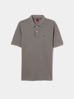 Polo piqué regular fit|LION OF PORCHES Sale