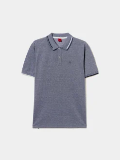 Polo piqué regular fit com riscas|LION OF PORCHES Online