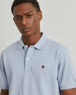 Polo piqué regular fit em algodão|LION OF PORCHES Online