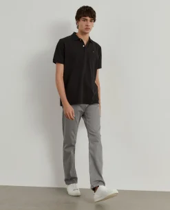 Polo piqué regular fit em algodão|LION OF PORCHES New