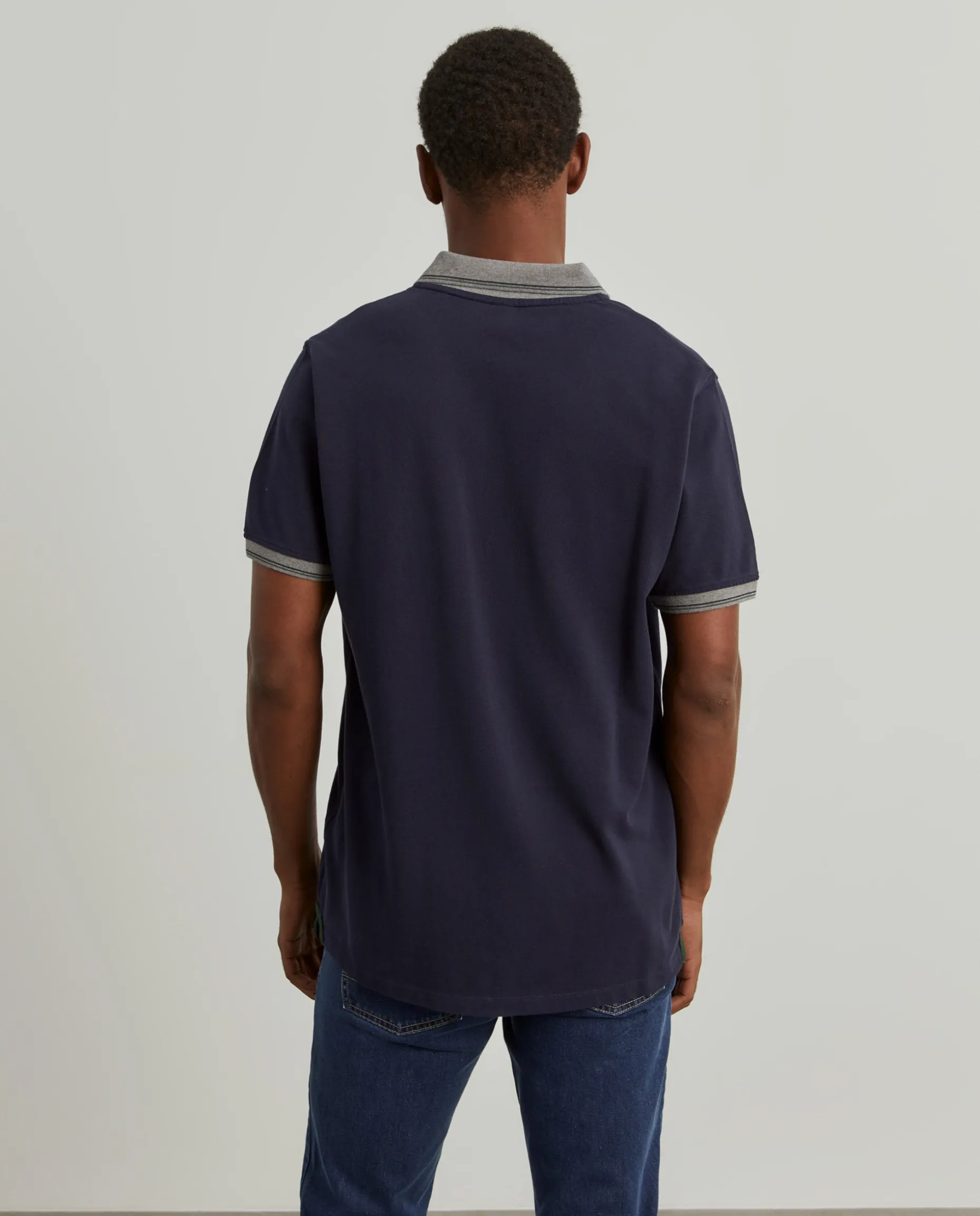 Polo piqué regular fit em algodão|LION OF PORCHES Best Sale