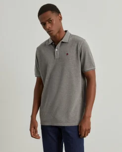 Polo piqué regular fit em algodão|LION OF PORCHES Best