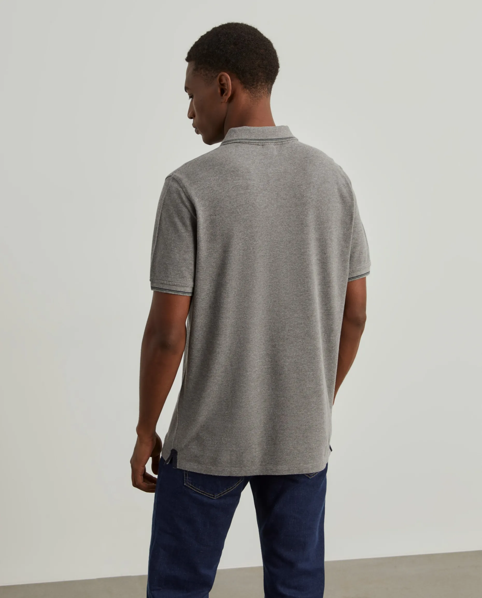 Polo piqué regular fit em algodão|LION OF PORCHES Best