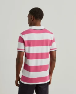 Polo piqué riscas|LION OF PORCHES Sale