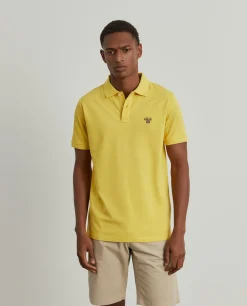 Polo piqué slim fit|LION OF PORCHES New