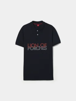 Polo piqué slim fit|LION OF PORCHES New