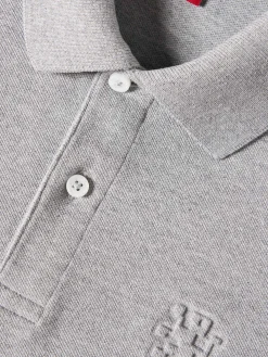 Polo piqué slim fit com riscas|LION OF PORCHES Store