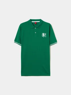 Polo piqué slim fit em algodão|LION OF PORCHES Hot