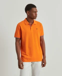 Polo piqué slim fit em algodão|LION OF PORCHES Clearance