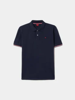 Polo piqué slim fit em algodão|LION OF PORCHES Shop
