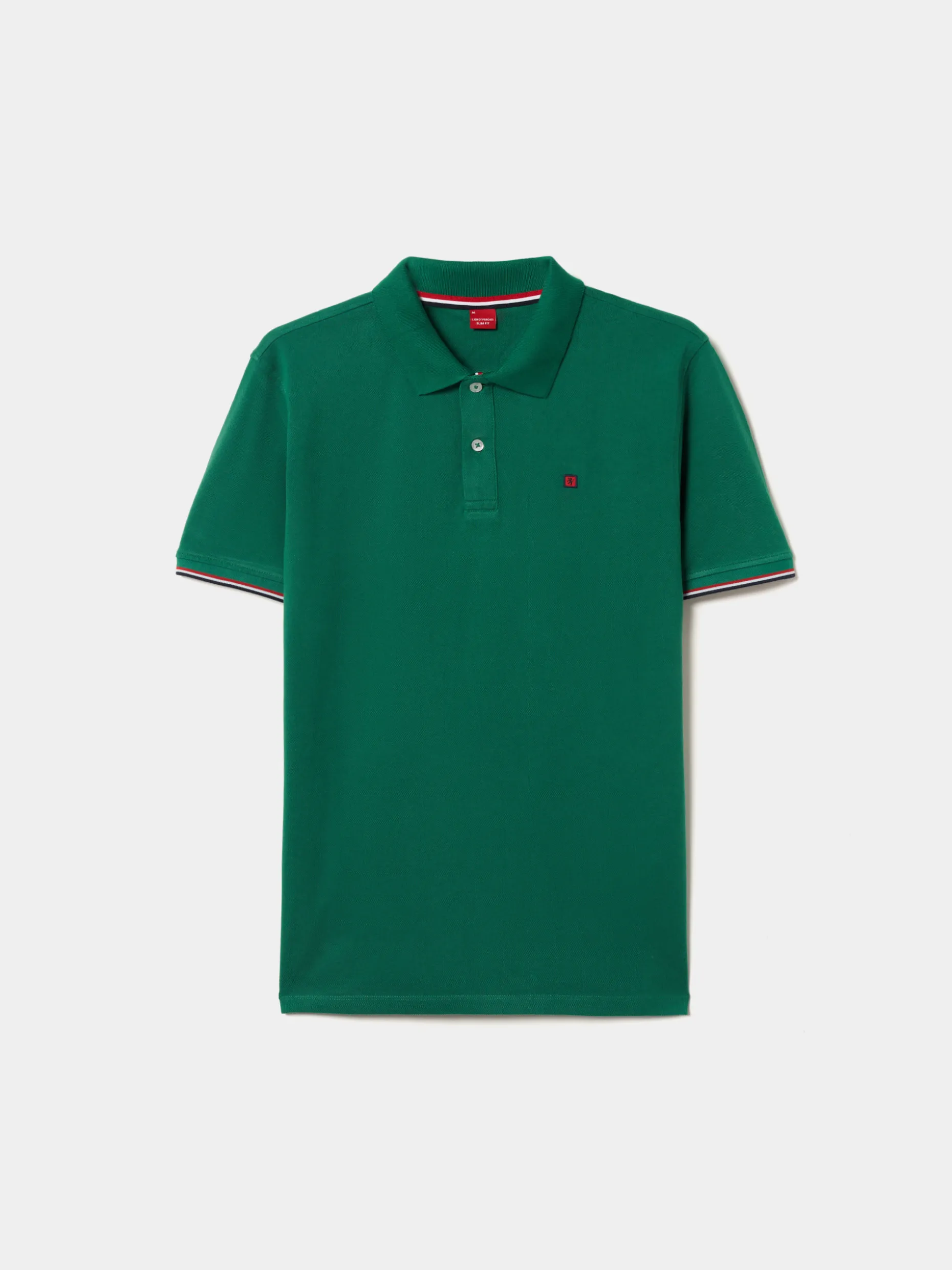 Polo piqué slim fit em algodão|LION OF PORCHES Fashion