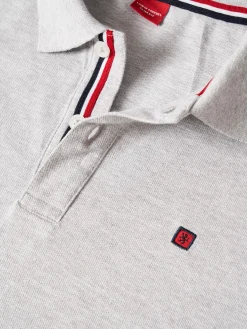 Polo piqué slim fit em algodão|LION OF PORCHES Cheap