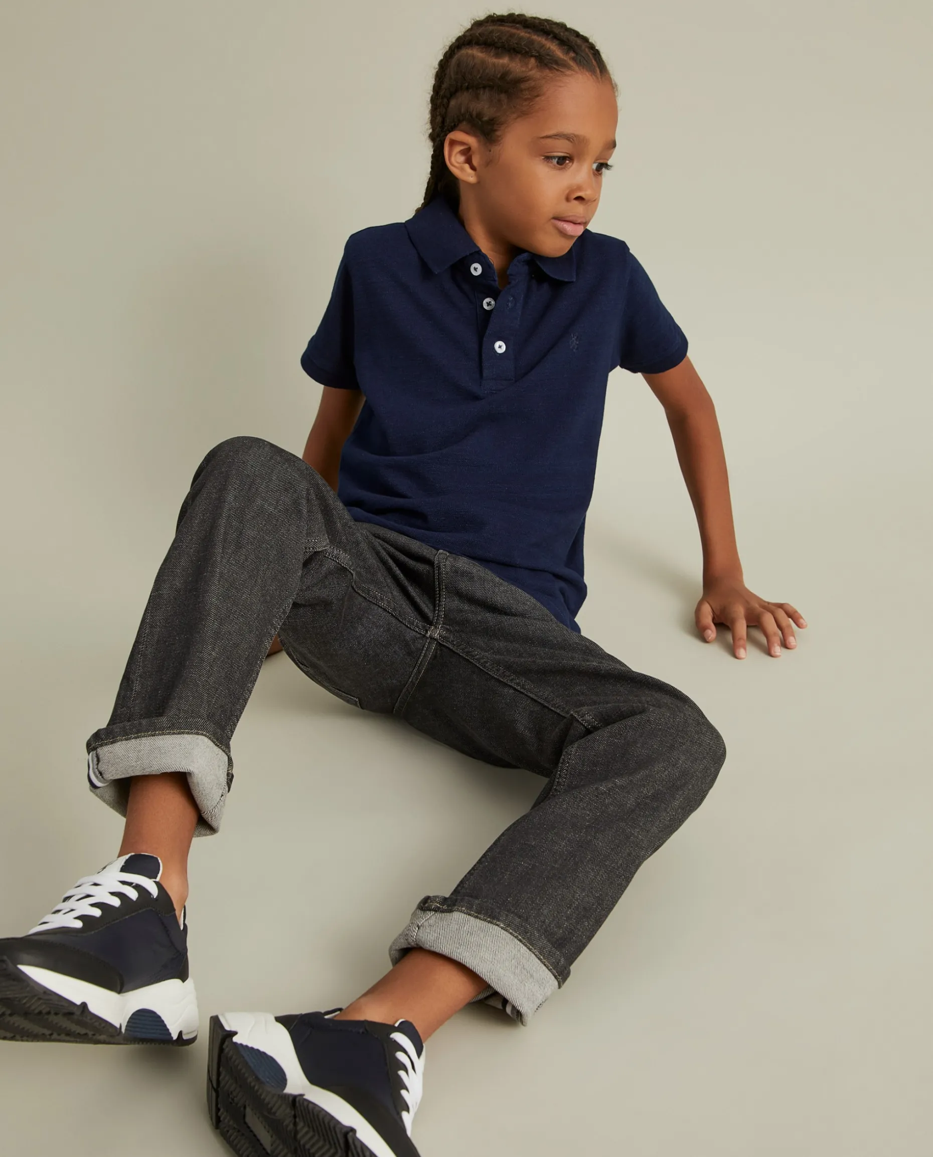 Polo piqué slim fit em algodão|LION OF PORCHES New