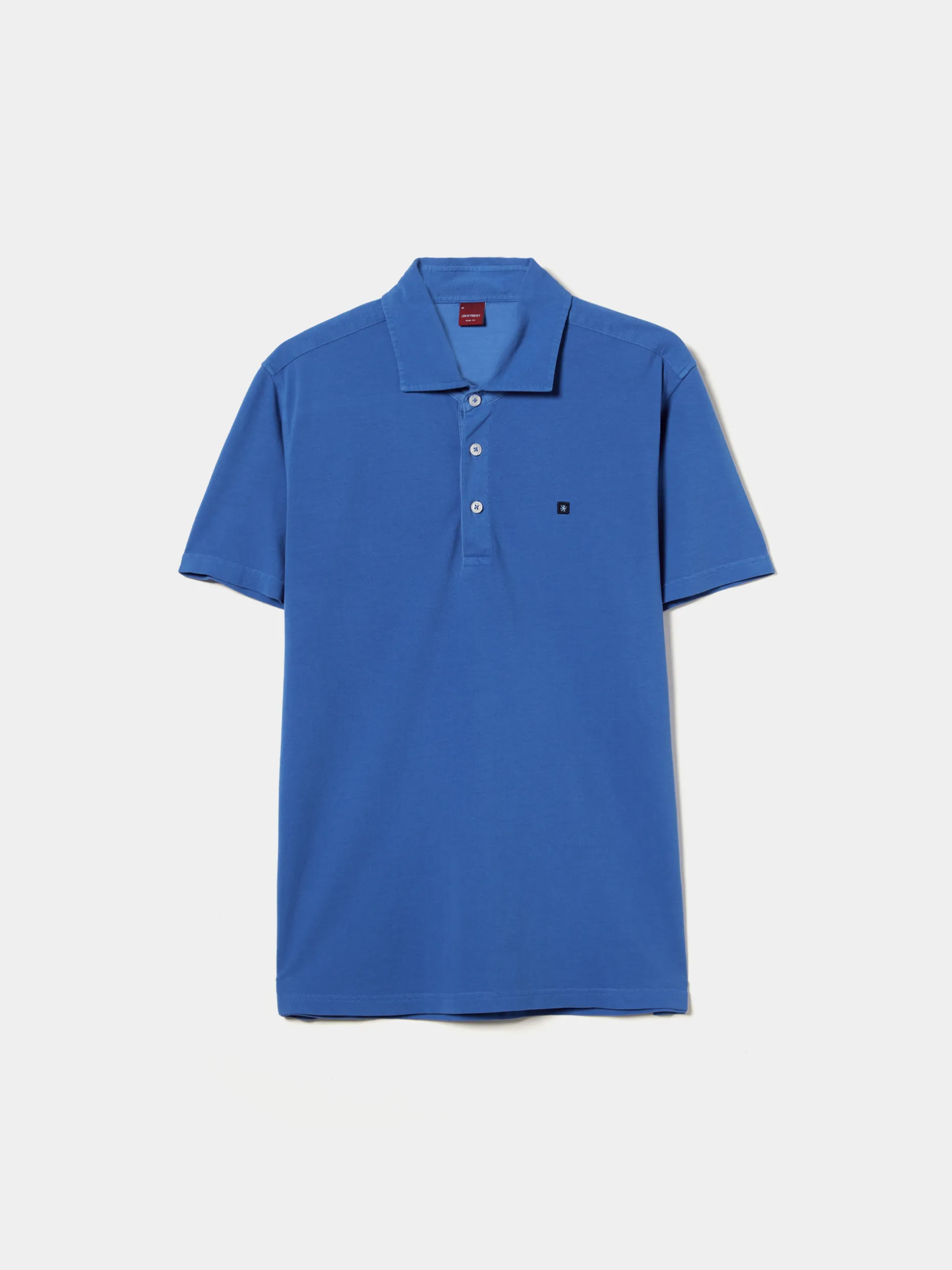 Polo piqué slim fit garment dye|LION OF PORCHES New