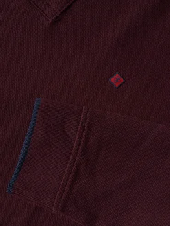 Polo piqué slim fit manga comprida|LION OF PORCHES Cheap