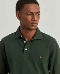 Polo piqué slim fit manga comprida|LION OF PORCHES Fashion