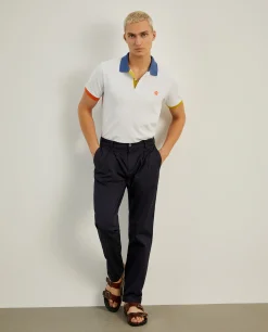Polo piqué slim fit multicolor|LION OF PORCHES Hot