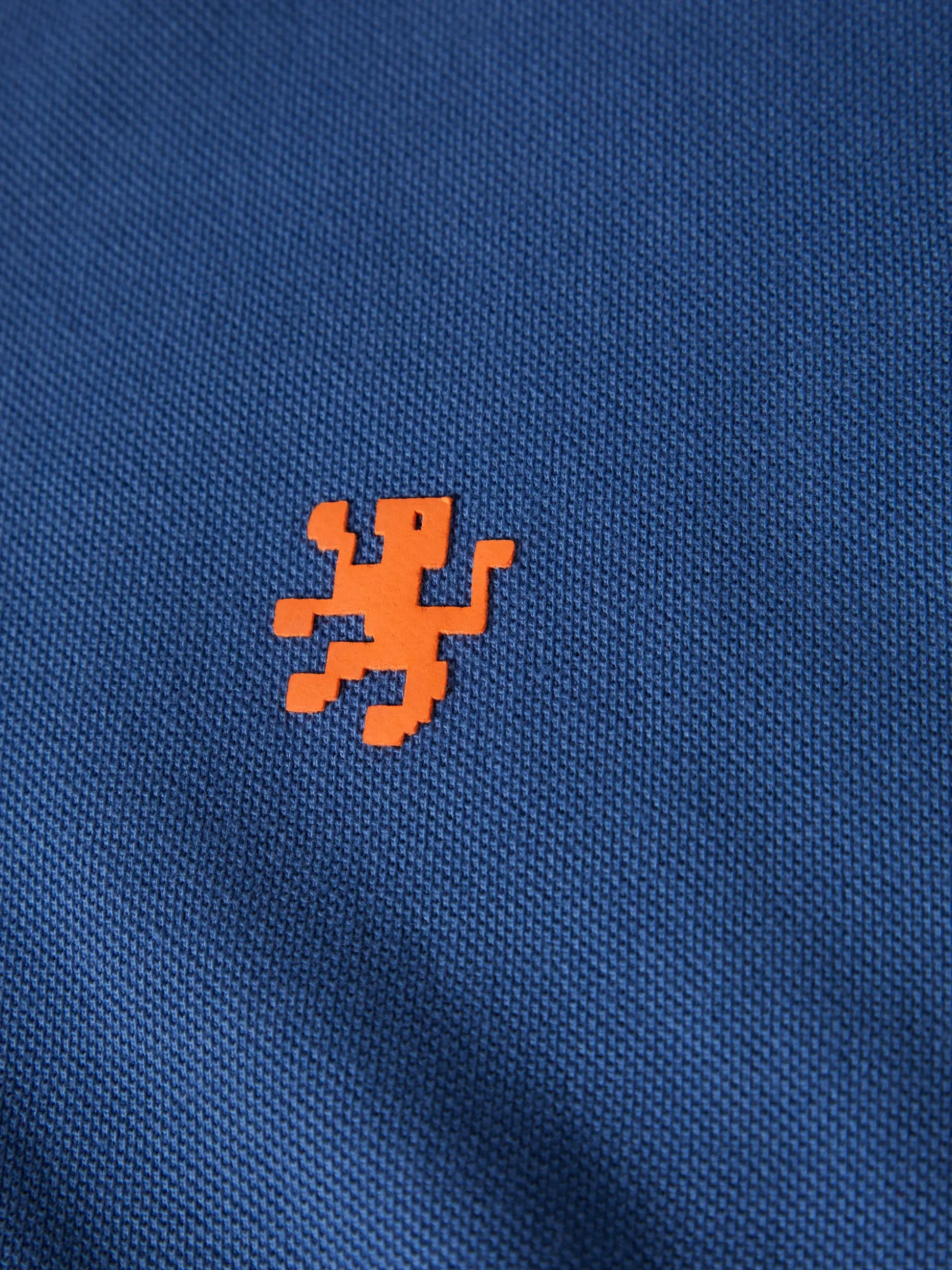 Polo piqué slim fit tricolor|LION OF PORCHES Cheap