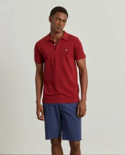 Polo slim fit 100% algodão|LION OF PORCHES Best Sale