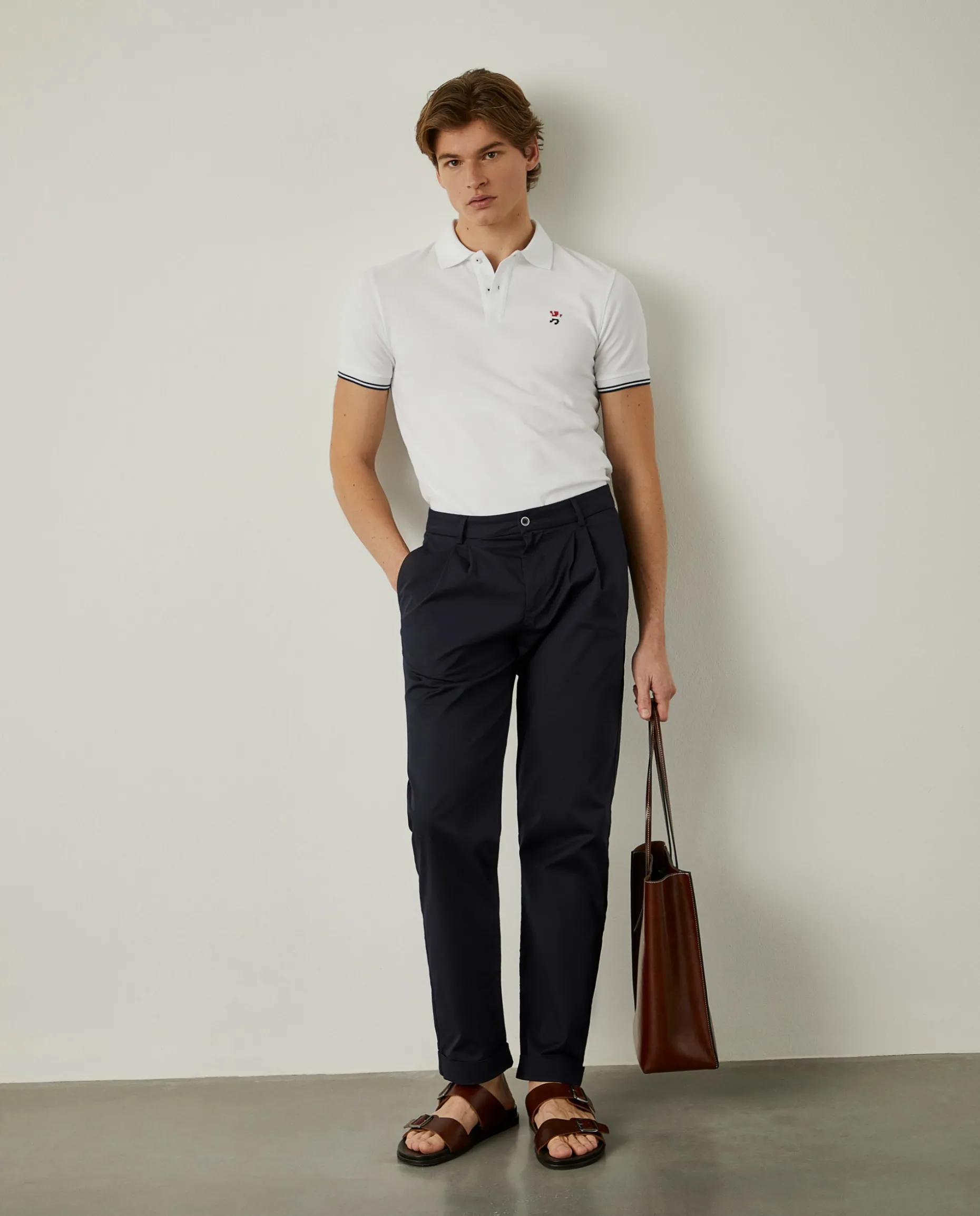 Polo slim fit 100% algodão|LION OF PORCHES Hot