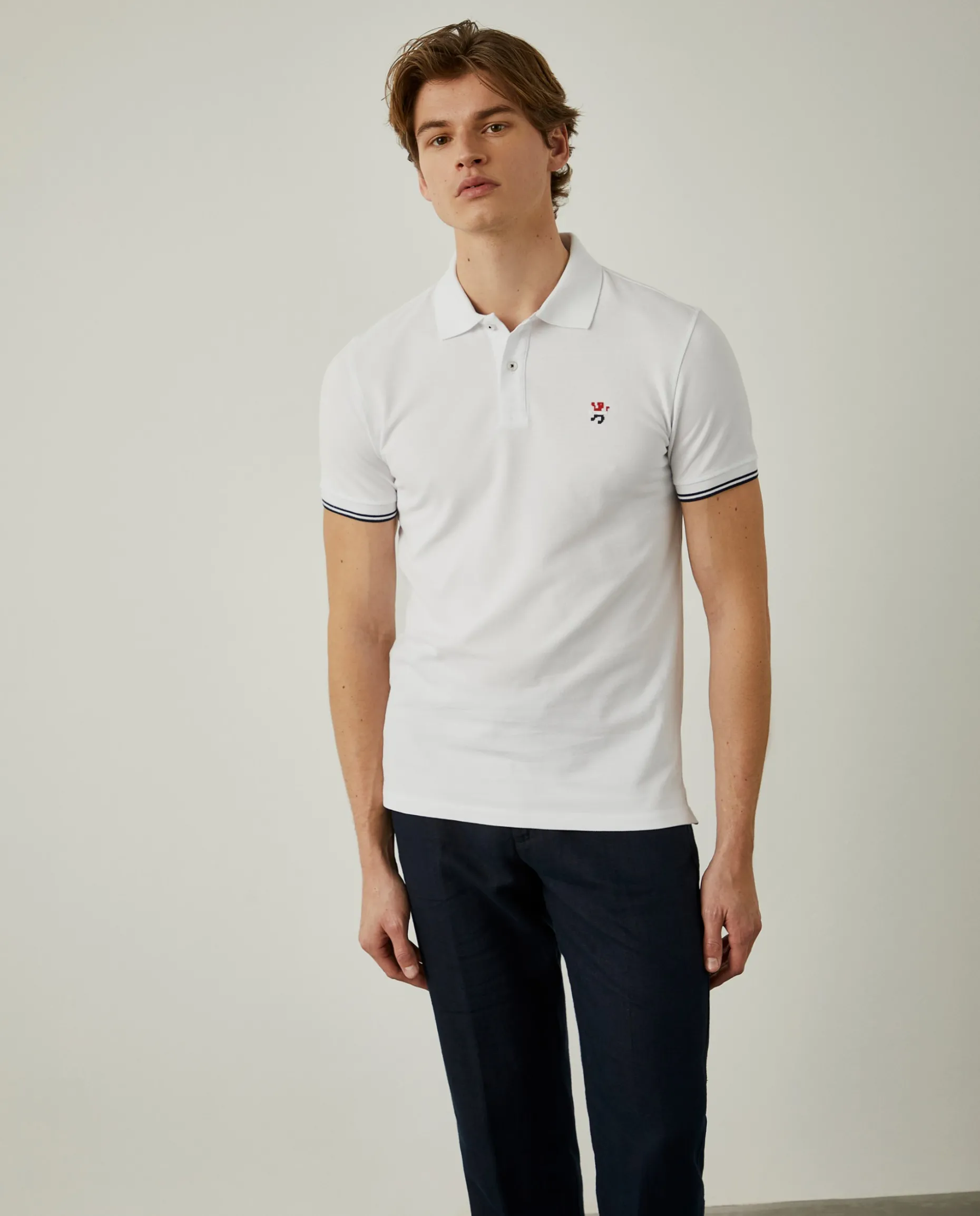 Polo slim fit 100% algodão|LION OF PORCHES Hot