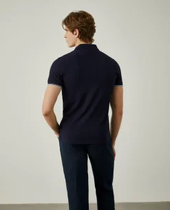 Polo slim fit 100% algodão|LION OF PORCHES Outlet