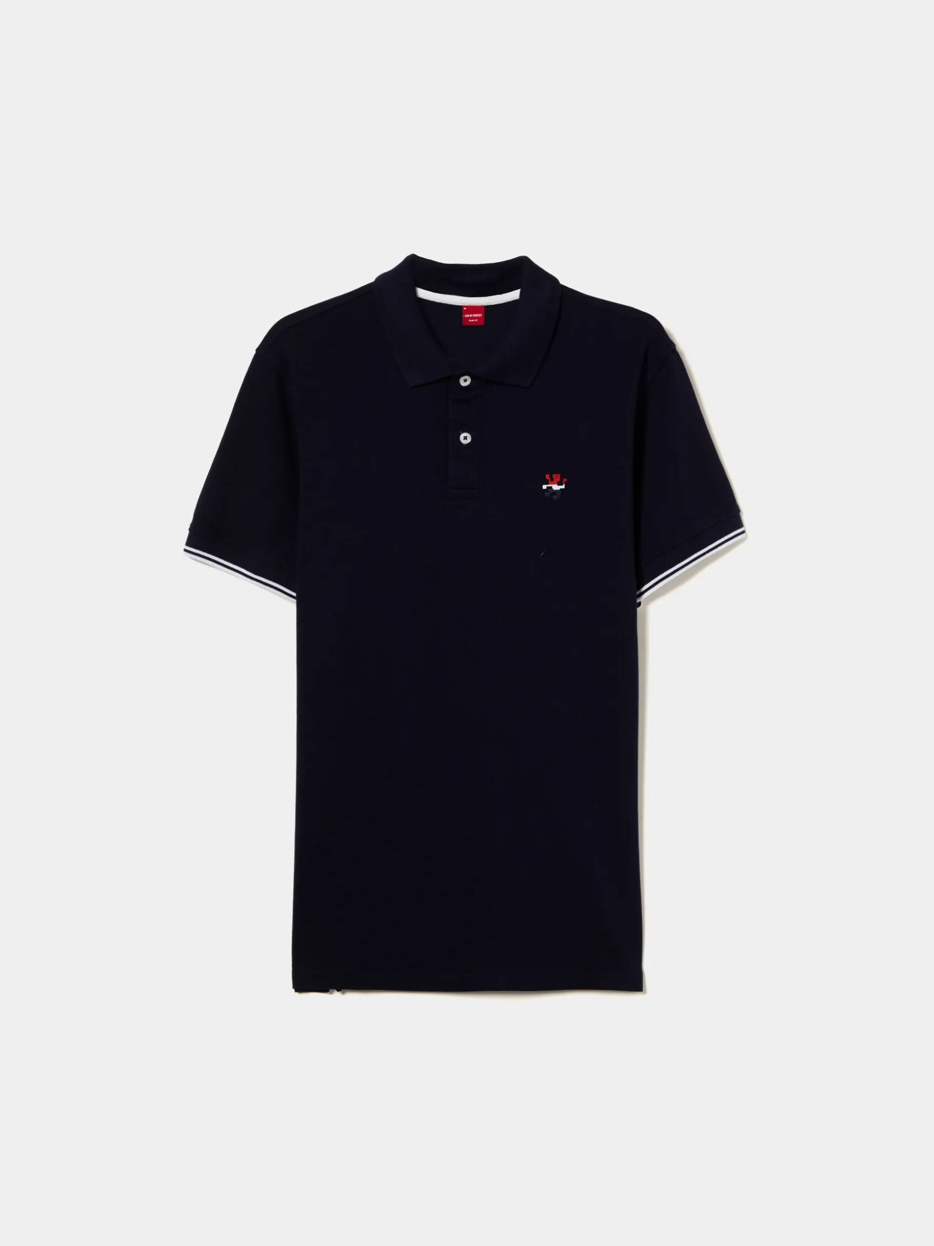 Polo slim fit 100% algodão|LION OF PORCHES Outlet