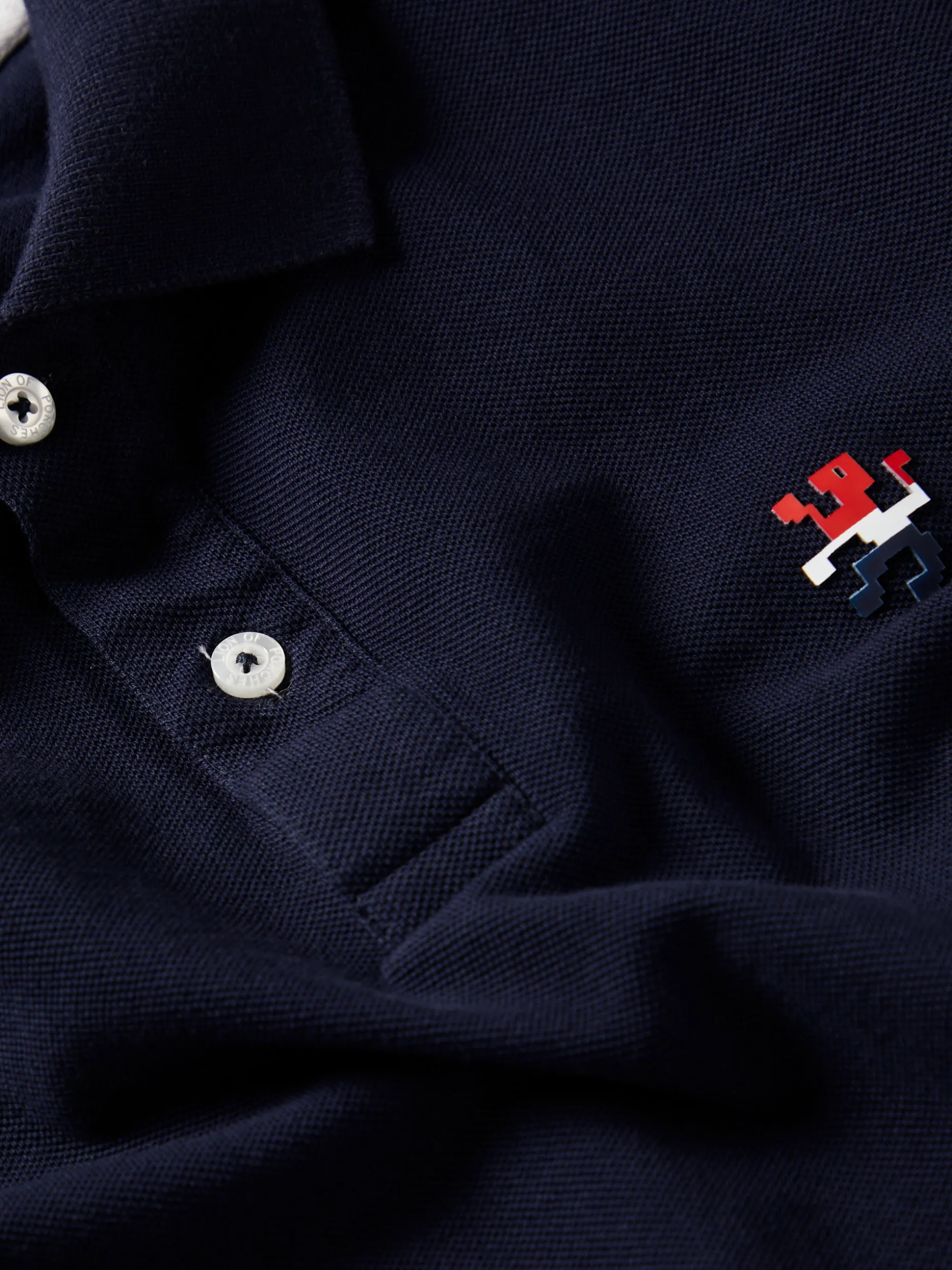 Polo slim fit 100% algodão|LION OF PORCHES Outlet