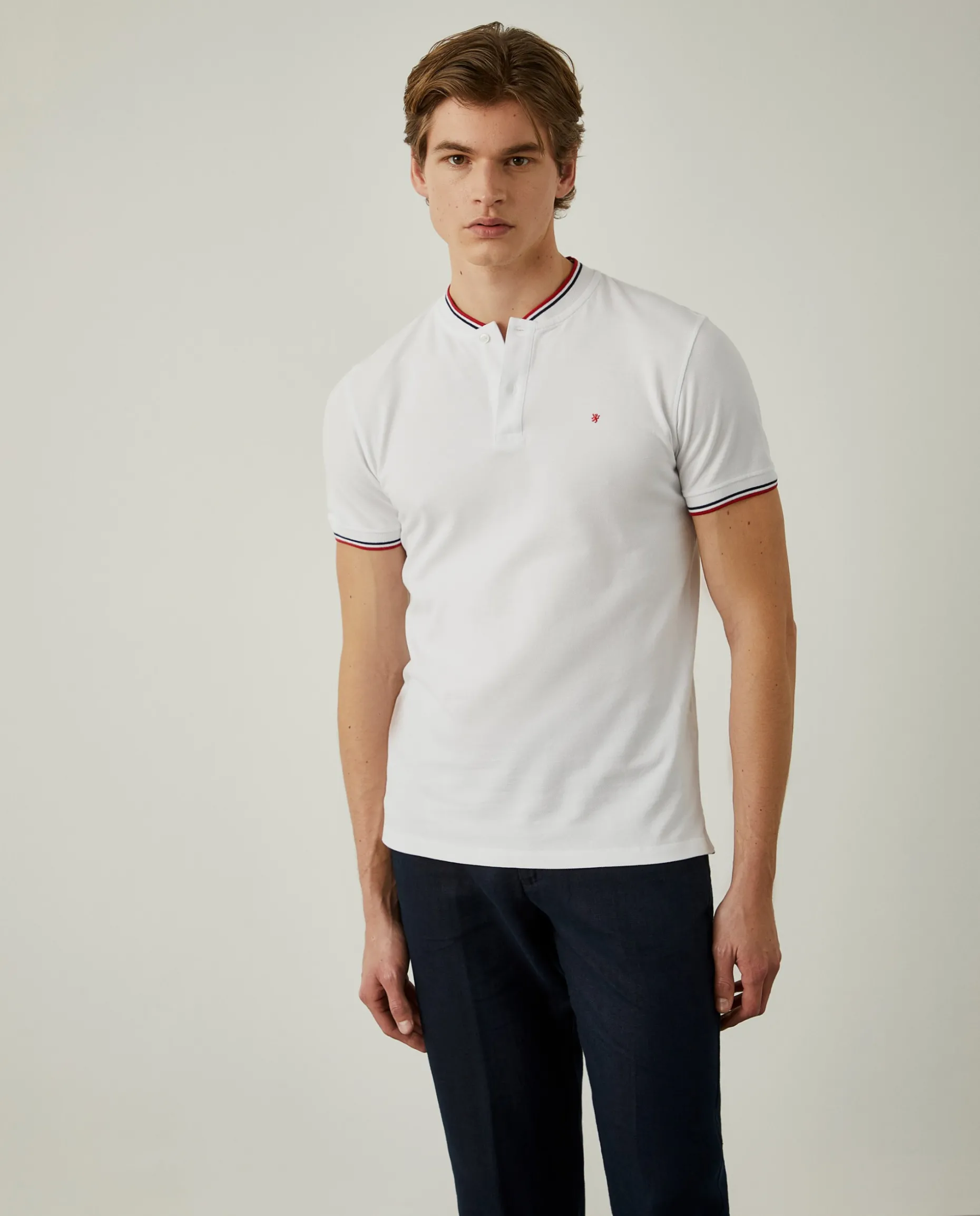 Polo slim fit 100% algodão|LION OF PORCHES New